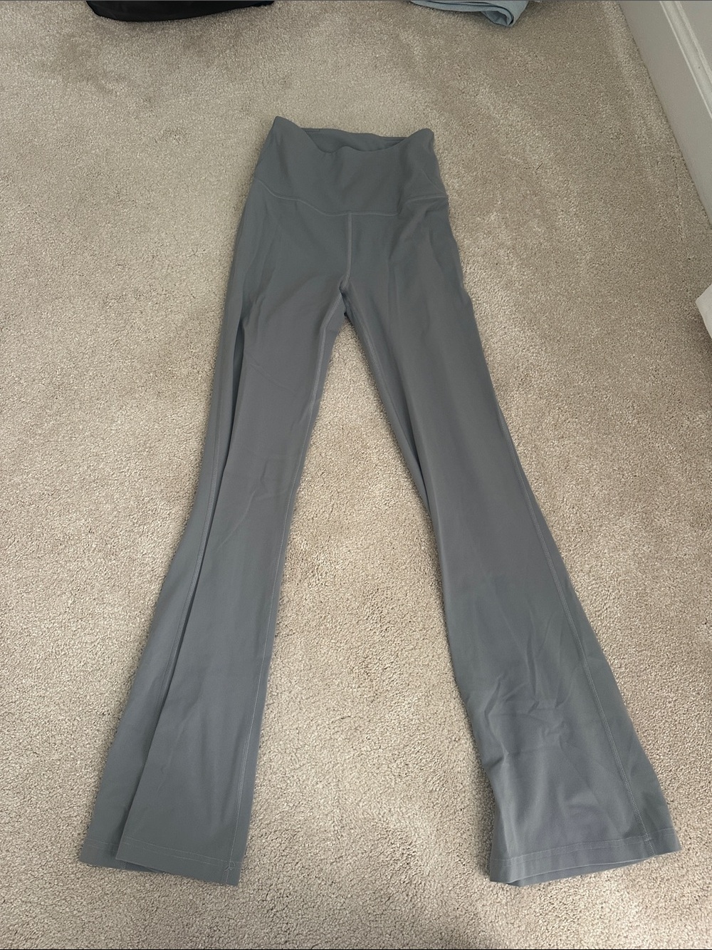 lululemon athletica Slate Gray Flare Yoga Pants